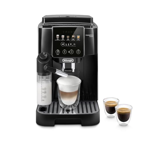 De'Longhi Magnifica Start Kaffeevollautomat, LatteCrema-Milchsystem, Espresso, Cappuccino, Soft-Touch, Schwarz