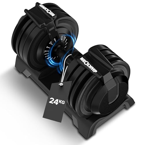 NEOLYMP Verstellbare Kurzhantel 2–40 kg mit Schnellverstellung, Einzelstück