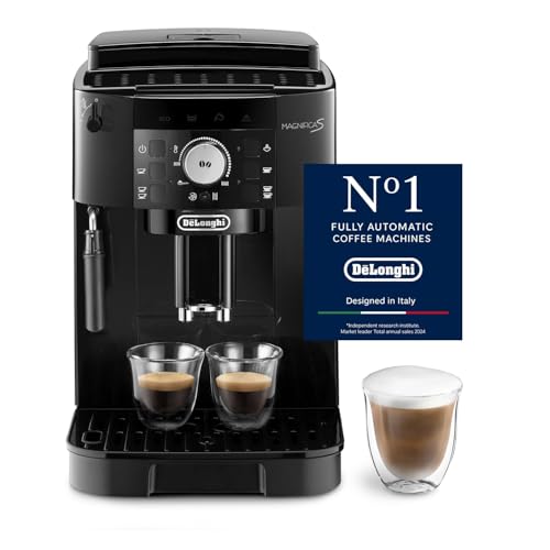 De'Longhi Magnifica Start Kaffeevollautomat, LatteCrema-Milchsystem, Espresso, Cappuccino, Soft-Touch, Schwarz