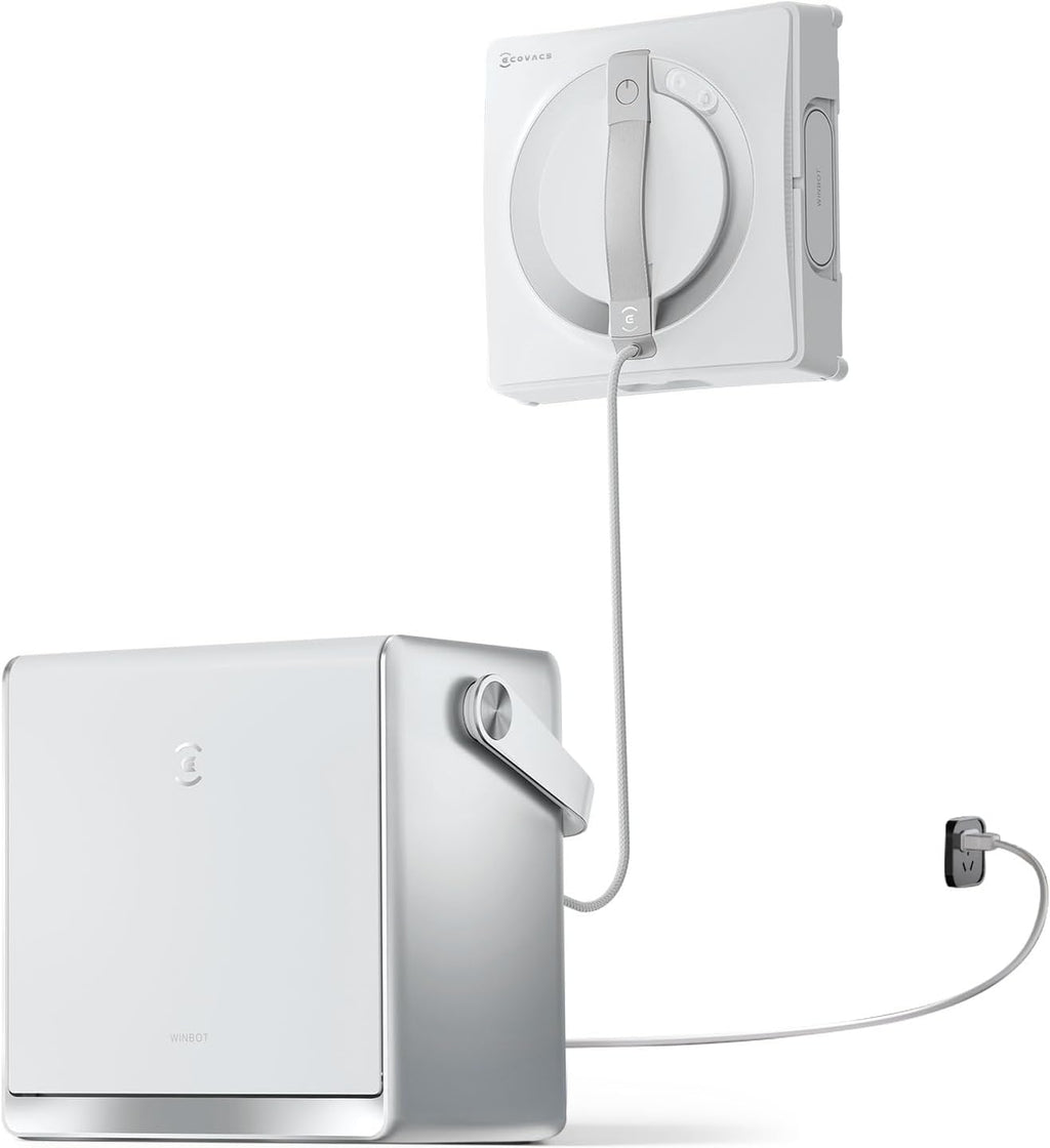 ECOVACS WINBOT W2 PRO Omni Intelligenter Fensterputzroboter mit 6-in-1 Station, Sprühdüsen