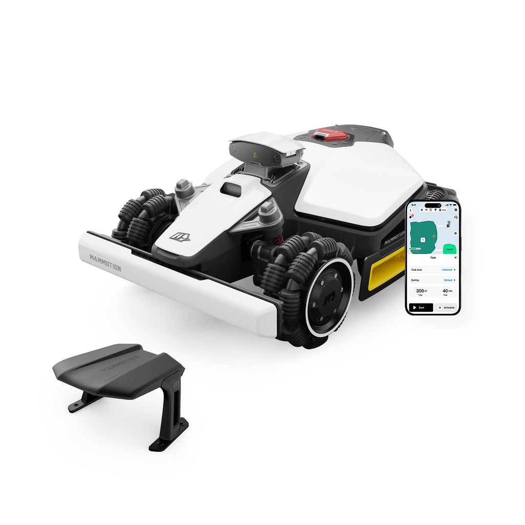 MAMMOTION LUBA mini AWD 1500 Mähroboter 1500 m², NetRTK+Vision, ohne Kabel, 80 % Steigung