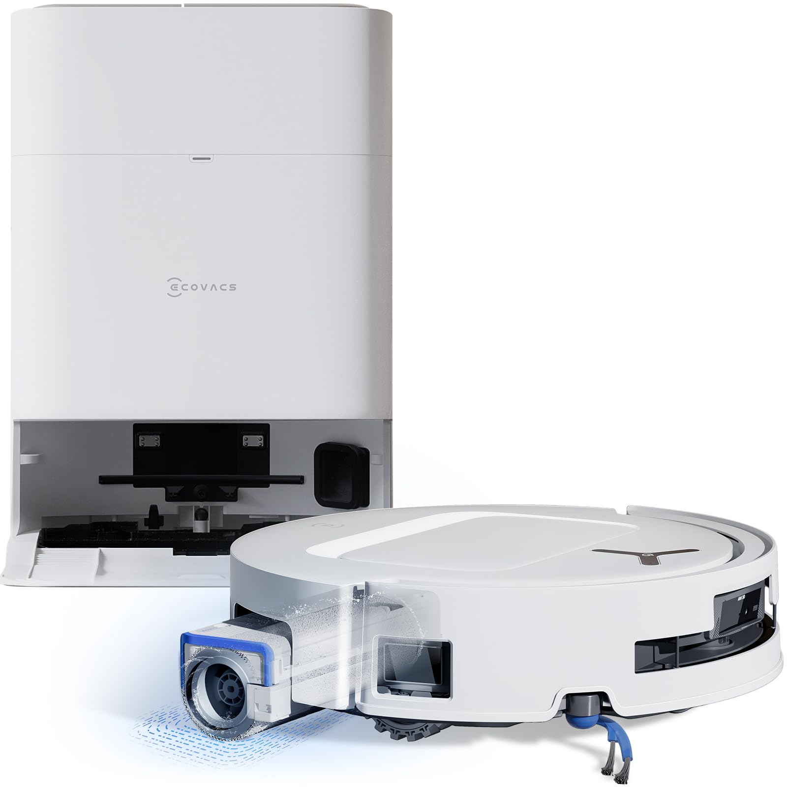 ECOVACS T80 Omni, 18,000Pa, OZMO Mop, Selbstreinigung, ZeroTangle 3.0, 40-75°C Wäsche