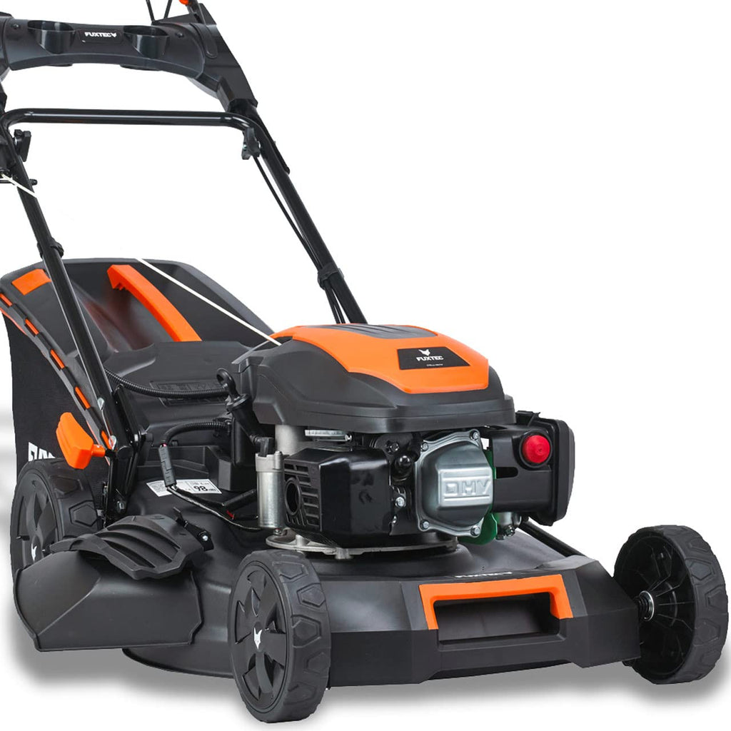 FUXTEC FX-RM5196eSPRO 4in1 Benzinmäher, E-Start & Antrieb, 51 cm Schnitt