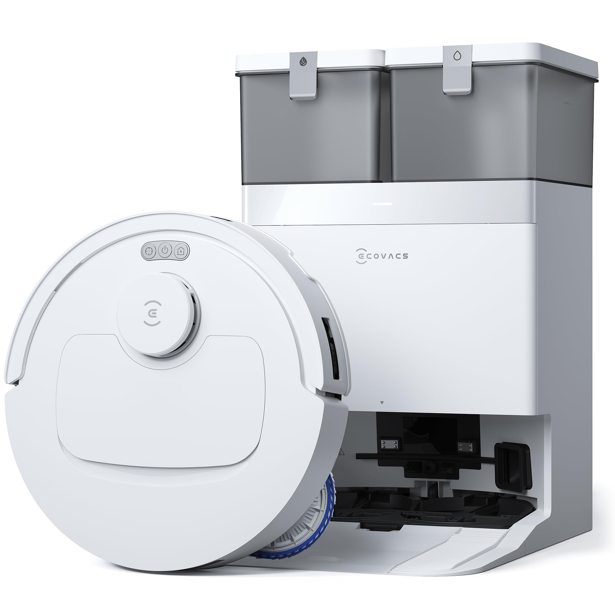 Deebot T30S Pro, 11,000Pa, Heißwasser-Wischung, ZeroTangle, TruEdge™, KI-Navigation