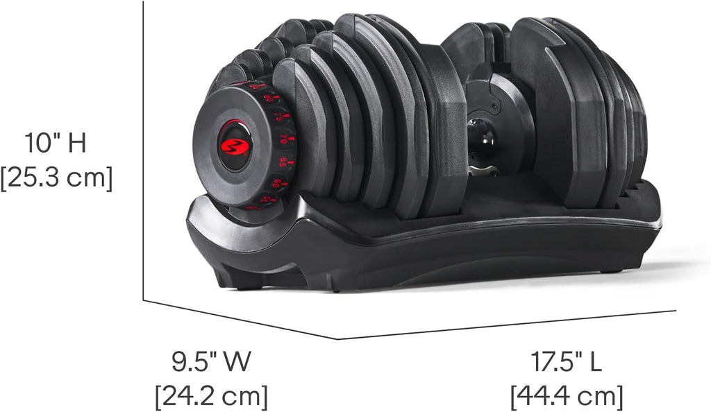 Bowflex SelectTech: Verstellbare Einzelhantel mit Gewichtssystem