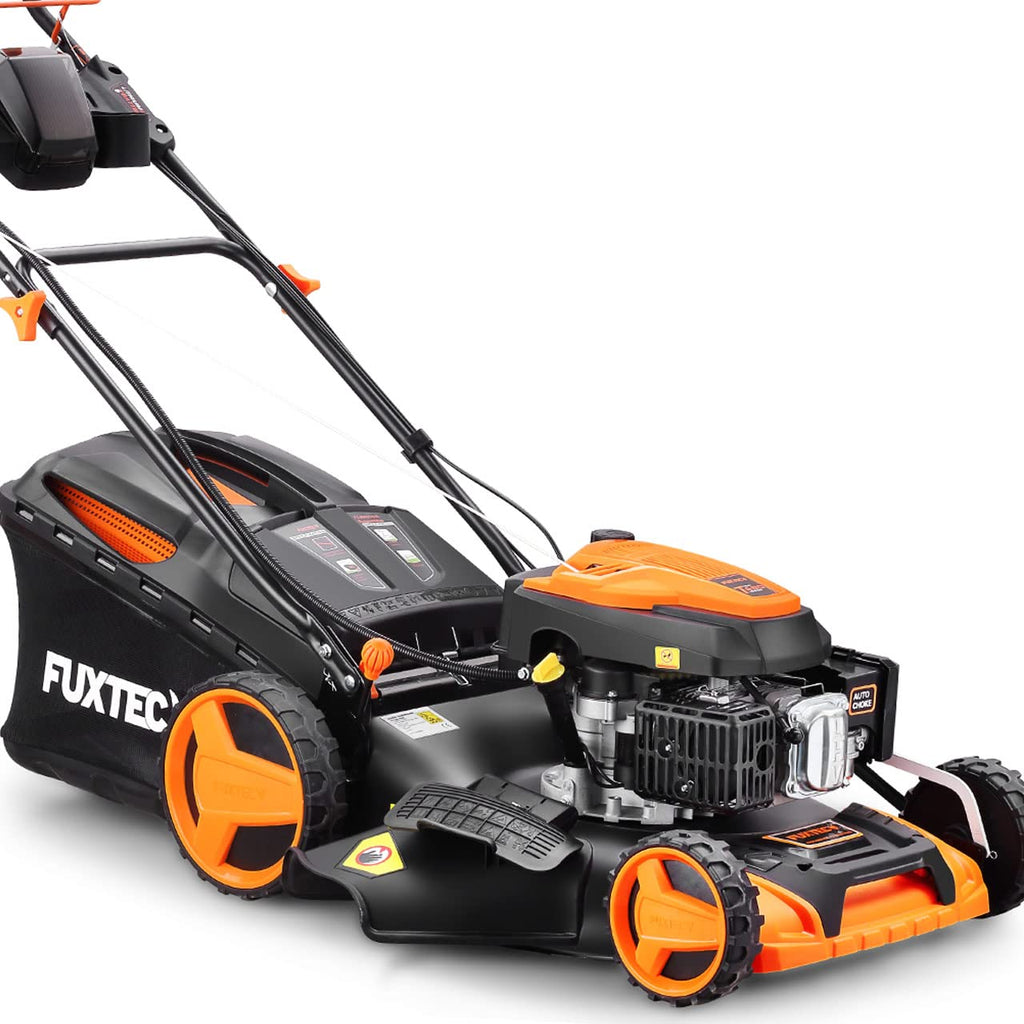 FUXTEC FX-RM5196eSPRO 4in1 Benzinmäher, E-Start & Antrieb, 51 cm Schnitt
