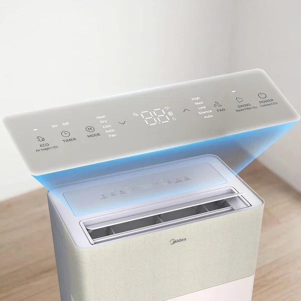 Midea PortaSplit-E Tragbare Klimaanlage 12000 BTU Heizung Kühlung, Fernbedienung