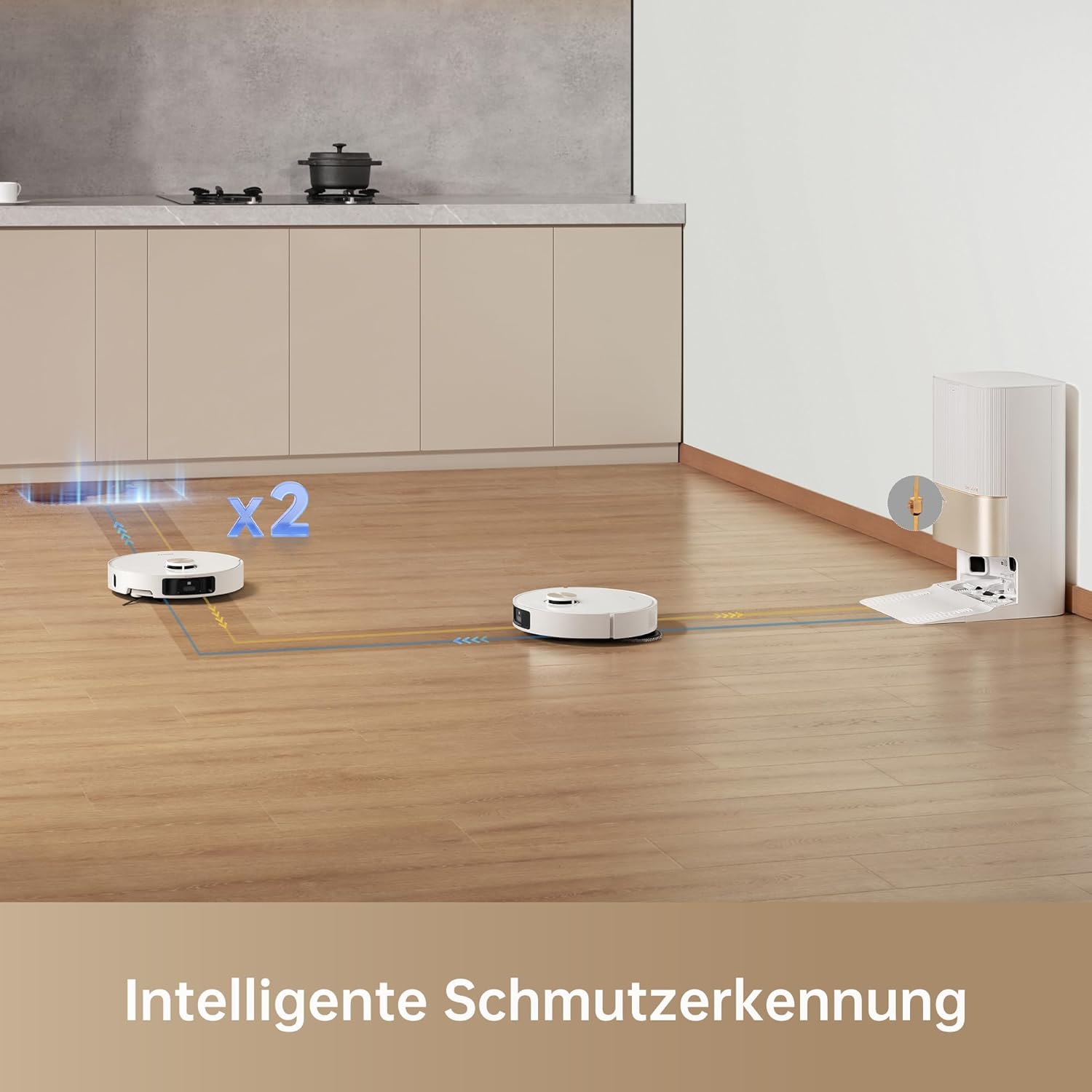 Dreame X40 Ultra Robot Vacuum with Mop, 12,000Pa, Self-Cleaning & Auto Empty