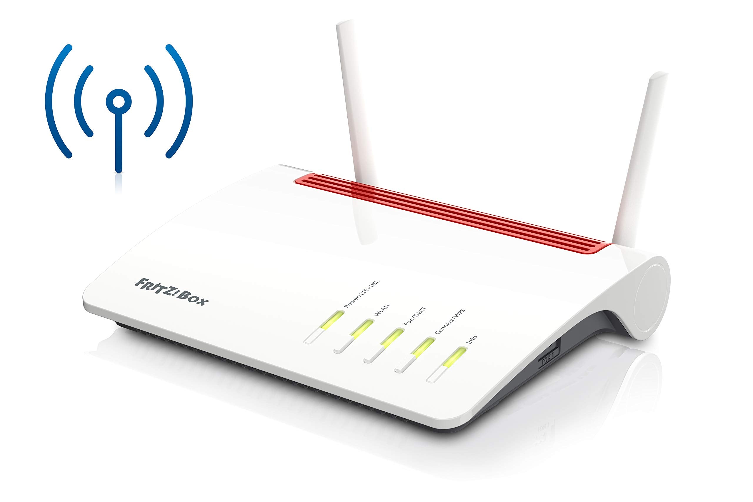 FRITZ!Box 6890 – LTE/DSL-Router mit WLAN AC+N, bis 300 MBit/s & 4x Gigabit-LAN