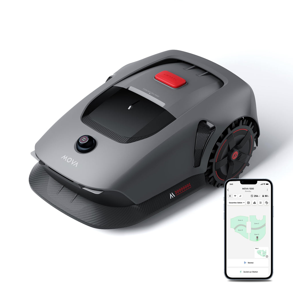 MOVA 600 Mähroboter 600 m², 3D-LiDAR & App-Steuerung