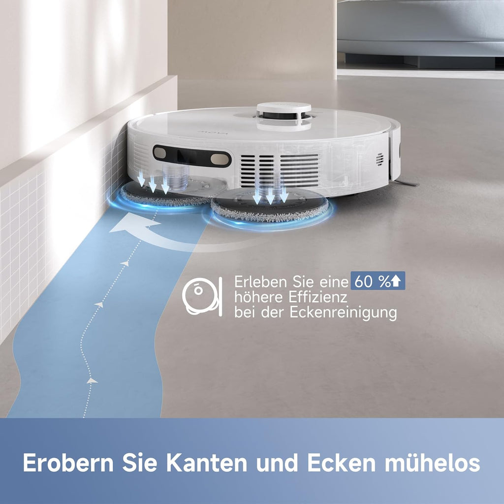 Mova E30 Ultra, 7.000Pa, Selbstreinigung, 10,5 mm Hebemopp, Teppicherkennung