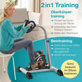maxVitalis 2-in-1: Arm- und Beintrainer mit Motorunterstützung
