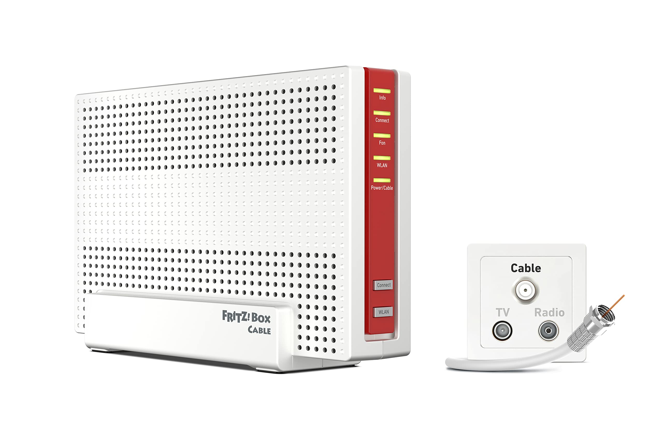 FRITZ!Box 6690 Cable – Wi-Fi 6 Kabelrouter mit DOCSIS 3.1, DECT & USB 3.0