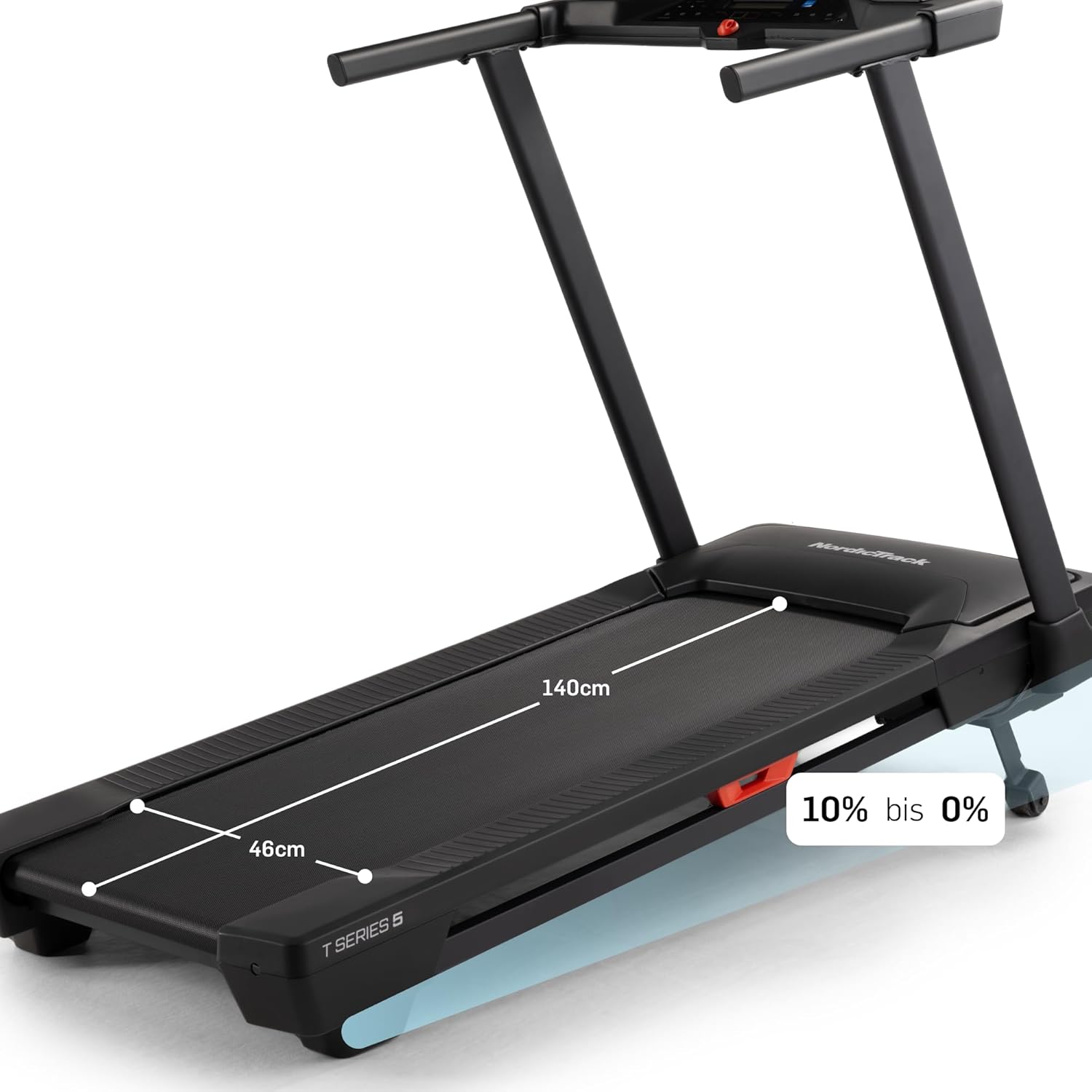 NordicTrack T-Serie: Laufband mit Steigung & Bluetooth, ideal fürs Heimtraining