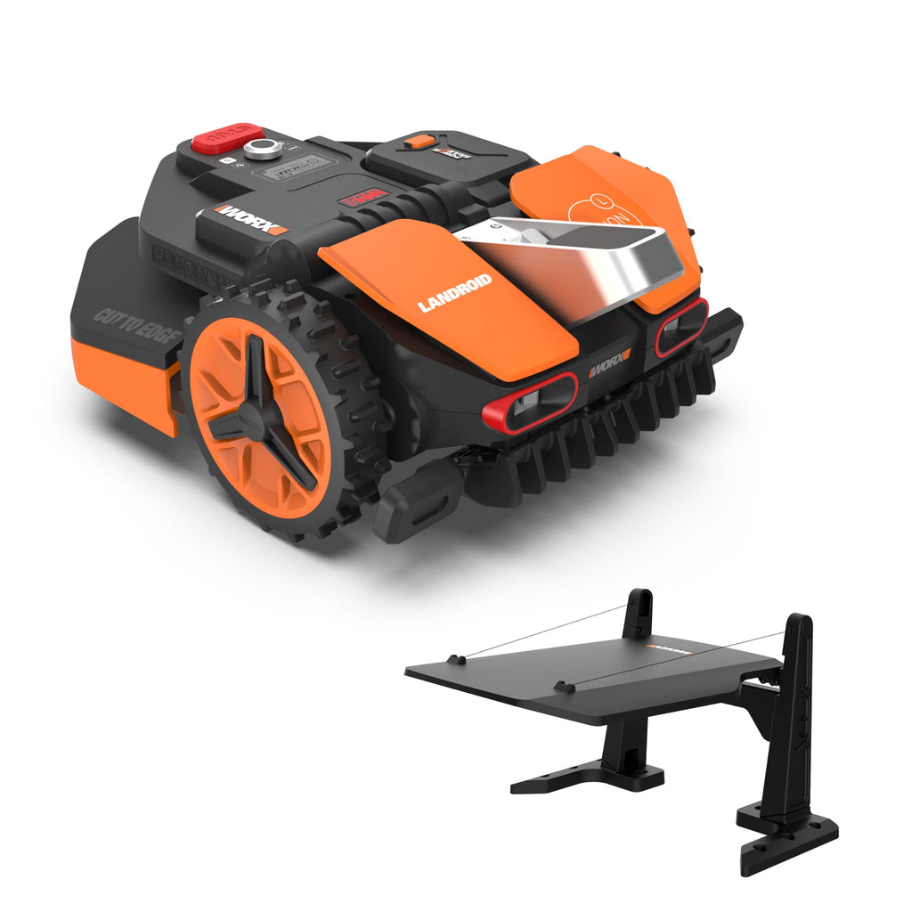 WORX Vision S250 Mähroboter 250 m² ohne Kabel, KI & Igelschutz