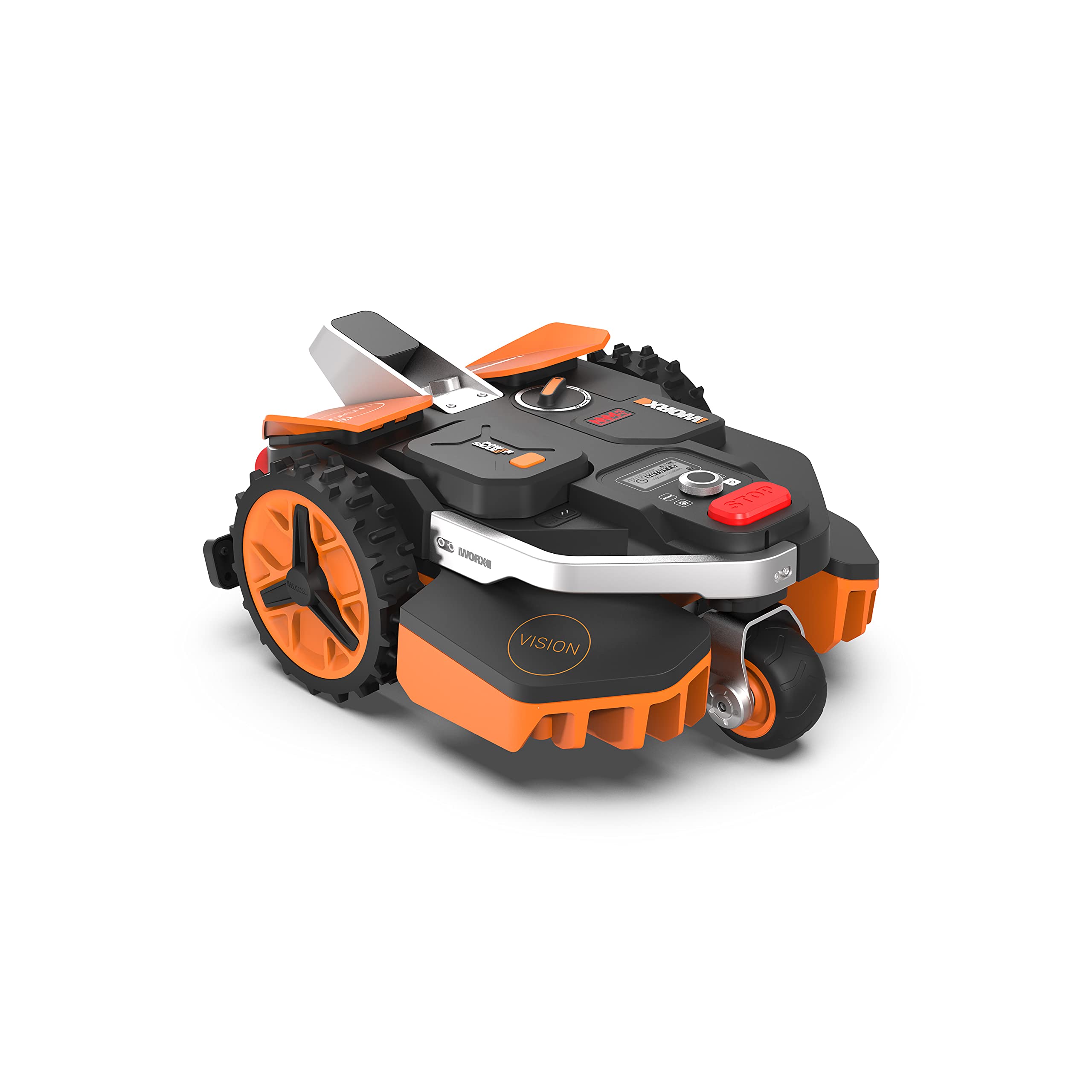 WORX Vision M800 Mähroboter 800 m² ohne Kabel, KI & Igelschutz