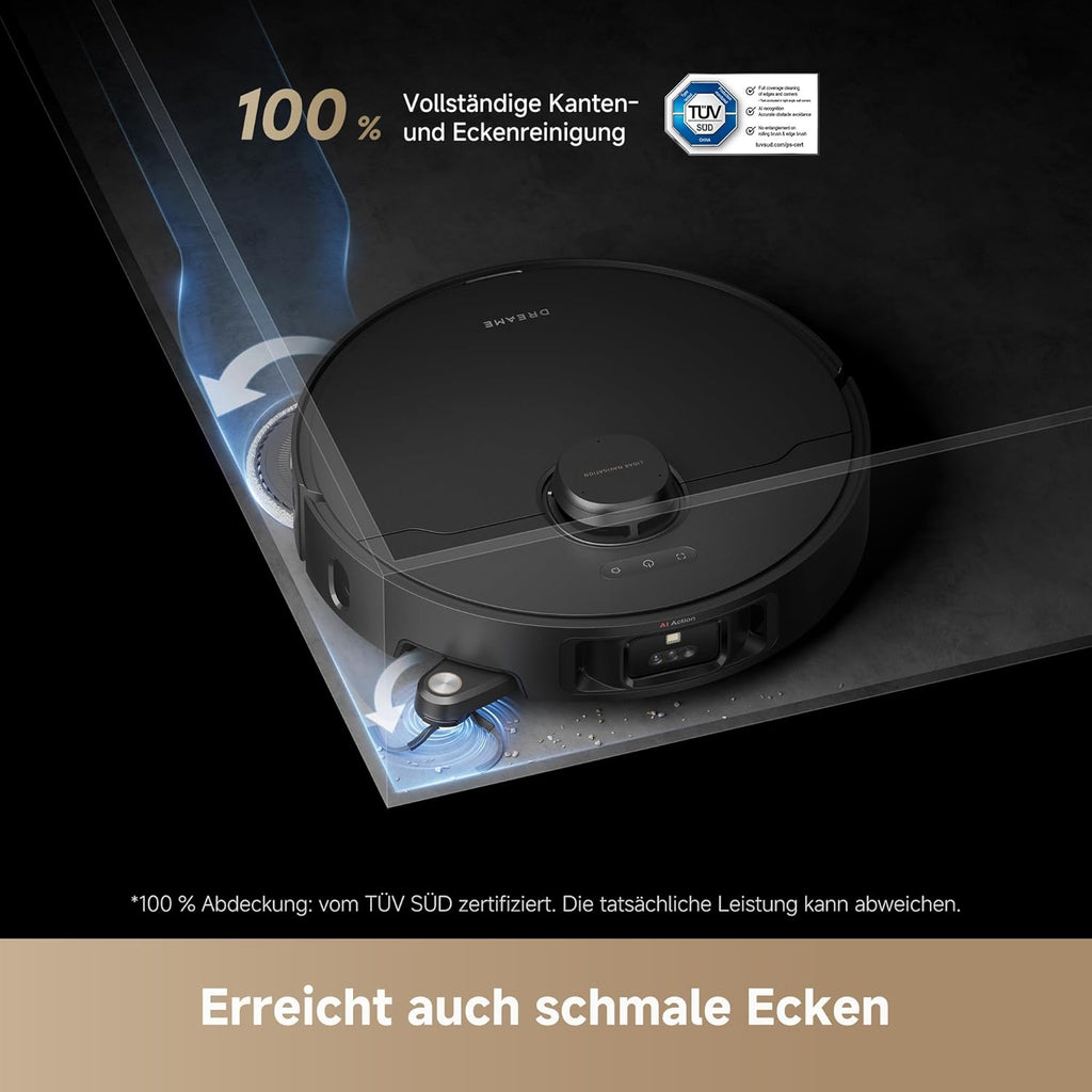 Dreame L40s Pro Ultra, 19,000Pa, Selbstreinigend, Hindernisvermeidung, Sprachsteuerung
