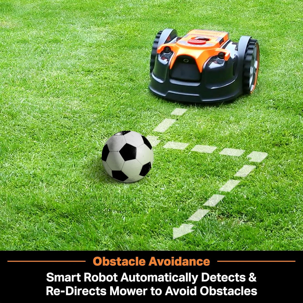 LawnMaster OcuMow™ 24V kabelloser Roboter-Rasenmäher & Trimmer